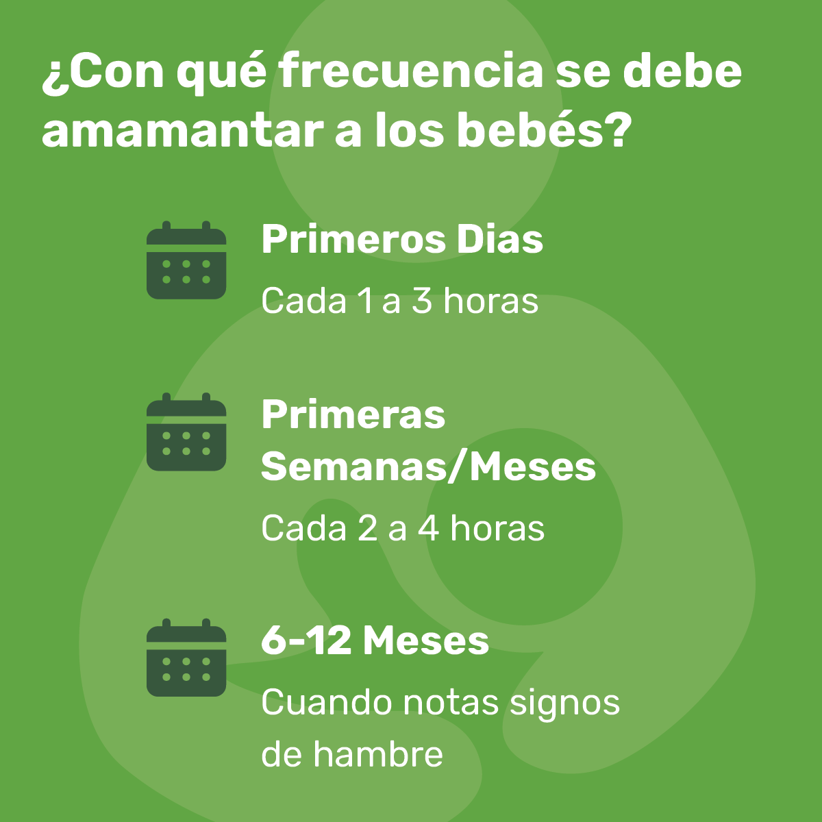 ¿Con qué frecuencia se debe amamantar a los bebés? ¿Con qué frecuencia se debe amamantar a los bebés?